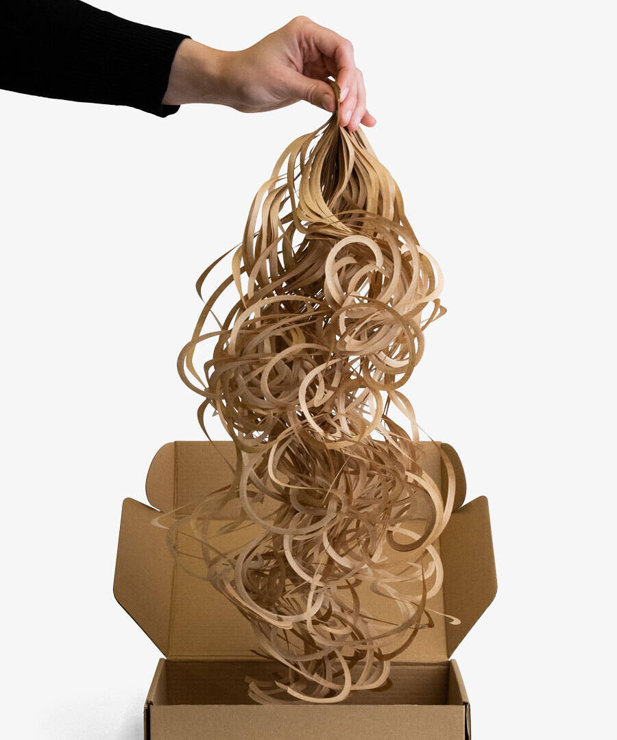 SpiroPack™ papir za pakovanje – Kraft boja